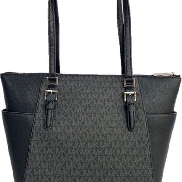 BIG SALE‼️‼️‼️Brand New Michael Kors Charlotte Black - Picture 5 of 10